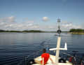 Start of the trip: on the Großer Zernsee, which is part of the Potsdam Havel.