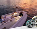 Here you can see the Apollo Marina speakers installed