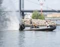 Rund 50 Boote – von elektrisch bis klassisch motorisiert – liegen Anfang Mai an den Stegen der Marina in den Havelauen für kostenfreie Testfahrten bereit