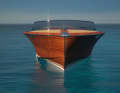 Die Bugform erinnert an italienische Runaboats
