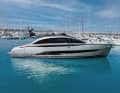 Nach der GTX80 ist die nun gewasserte GTX70 die zweite Pershing mit IPS-Antrieben von Volvo Penta und einem Design von Vallicelli.