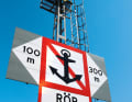 Richtbake der Ansteuerung von Klagshamn