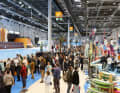 In Halle 17 zeigte die boot die neuesten Sportarten auf dem Wasser wie Wingsurfen, Wing- und Pumpfoiling