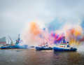 The tugboat ballet at the harbour birthday is unique in the world and delights hundreds of thousands of visitors to the jetties every year