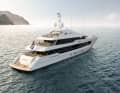 Omega Architects drew modern lines. The aft superstructure has no pillars.