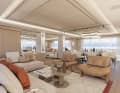 The large lounge is a meeting place for all generations.
