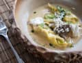 Stuffed dumplings - Italian-Asian cuisine is always a favourite.