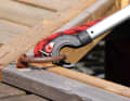 The hook of the Hook & Moor is sturdily made and can withstand more vigorous poking to straighten and hook the ring