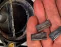Torn impeller blades are usually found in front of the heat exchanger