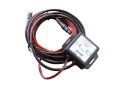 The splitter is connected to continuous positive and the negative distributor so that it logs all data even when the main switch is switched off