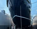 Vor dem Start der Weltreise musste die "Prometej" noch mal auf die Werft in Kroatien.