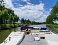 Unterwegs auf dem Kanaal Gent-Oostende.