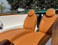 Sun loungers in the stern make it a comfortable dayboat