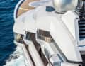 Striking look: The staggered arrangement of the nocks on the three upper decks attracts attention and ...