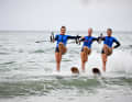 Waterskiing show by the waterskiing section of the German-Swiss Motorboat Club (DSMC) off Friedrichshafen