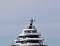 Instead of conventional main engines and auxiliary generators, the yacht relies on a diesel-electric, battery-powered propulsion system, which is supported by a solar cell system on the mast.