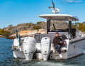 At Nimbus, it often takes just 13 months from the first design to the floating boat