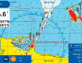 Furuno: The automatic function in harbour mode hides a lot. However, all echoes that are important for orientation (buoys, harbour mole, nearby vehicles) remain visible and are quite sharp for a radar of this size. Radar echoes can obscure sea marks