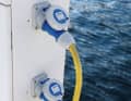 Two shore power cables ...