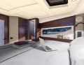 Cabins: Two large cabins offer enough space for four people.