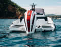 The new outboard on an Iron 647