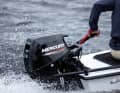 The 9.9 hp version with tiller control