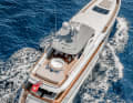 At ten knots instead of twelve, it saved 15,000 litres of fuel on the crossing to the Mediterranean
