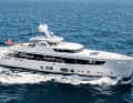 Efficiency in operation: at ten knots cruising speed, both 847-kilowatt CATs use only 70 litres of diesel per hour