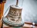 Details such as the ship's bell and...