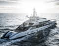 The 109-metre-long "Bravo Eugenia" is a Nuvolari Lenard design and was launched in 2018.