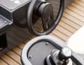 Der Joystick steuert die Propeller sowie Bug- und Heckstrahlruder elektrohydraulisch an