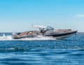 Tecnorib Pirelli 50: Das von Ted Mannerfelt designte 15,20-Meter-RIB wird in Italien gefertigt, mit Pirelli-Reifenabdrücken auf Schläuchen und Vordeck