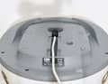 Navico: Power and data are combined in one cable on one plug. Strain relief for screwing on
