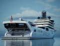 Tough trawler: A trawl system for research purposes, which the Norwegian client helped to develop, rolls out of the stern. It pre-sorts live samples using camera recognition (Deep Vision AI from Scantrol) and sucks them into the laboratory via a vacuum hose.
