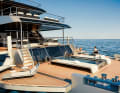 There will be plenty of space on board for sunbathing and relaxation. There will be a pool aft