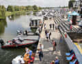The latest boats, yachts and floating houses are presented at the Boot & Fun Inwater boat show