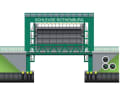 Firmly locked: The lower head - i.e. the end on the valley side - of the Rothenburg an der Saale lock, for example, is designed as a lifting gate. With this technology, there is no need for contactors or circulation channels; the gate is simply lifted up a little bit