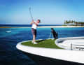 Golfspielen auf dem Vordeck