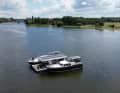 Only the berth has to be paid for, the solar power should be available free of charge