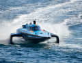 Anna Glennon at the wheel for Team Miami