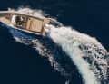 The Sterk 31 RC is powered by two Yamaha outboards