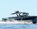 The maximum speed is around 36 knots