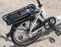 Rear: The battery is also mounted under the pannier rack on many large pedelecs. That of the Light CF is large - good for the range, less so for the pack size