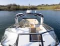 A flybridge is also available.