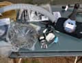 Steering and wiring harness supplied by the shipyard, gearstick and instruments by the engine manufacturer