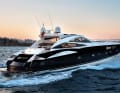 Eine Sunseeker-Yacht buchbar über die App: Uber Yacht erweitert sein Angebot um eine Exklusiv-Tour auf Ibiza