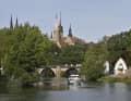 Against the backdrop of Merseburg: the "mother of all Central German cities"