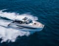 Bavaria SR 36 (length: 12.28 m, width: 3.85 m, weight: 8,000 kg, engine: 700 hp, CE category: B8/C10)