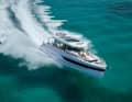 Wellcraft 355 (length: 10.70 m, width: 3.30 m, weight: 5,700 kg, engine: 1,050 hp, CE category: B10/C12)