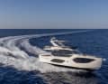 Absolute 56 Fly (length: 17.64 m, width: 4.79 m, engine: 1,200 hp, CE category: B)